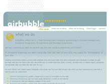 Tablet Screenshot of airbubbleindustries.com